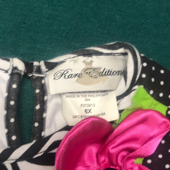 Girls zebra/ polka dot top - Picture 2 of 2